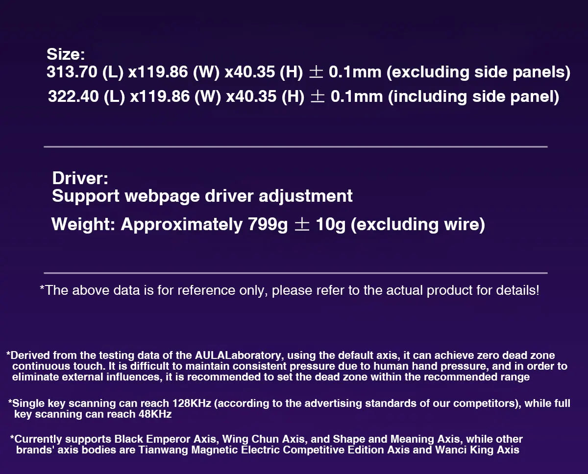 AULA HERO 68HE Magnetic Switch Keyboard Rapid Trigger 8K Return Esports Gamer Keyboard RGB Wired Gaming Keyboard